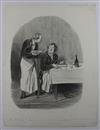 HONORÉ DAUMIER Collection of 16 lithographs.